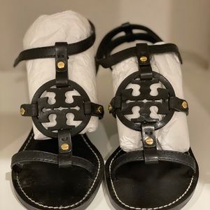 New Black Tory Burch Size 7 Sandal